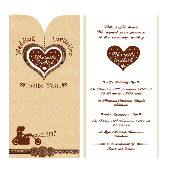 wedding invitation cards in kanchipuram